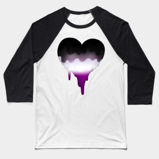 ASEXUAL GRADIENT GREETING CARD Baseball T-Shirt